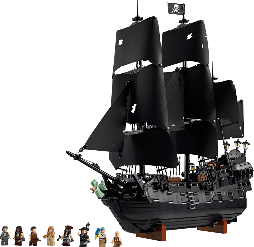 LEGO Icons Kaptein Jack Sparrows piratskip 10365