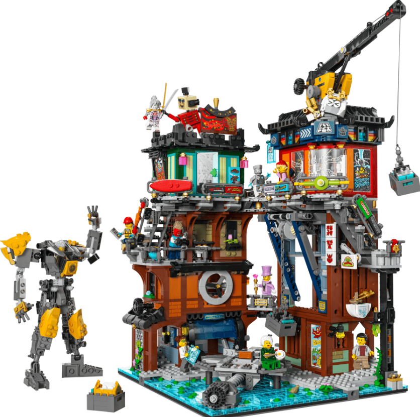 LEGO NINJAGO City-verkstedene 71837