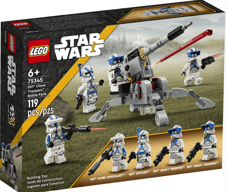 LEGO Star Wars 501st Clone Troopers Battle Pack 75345