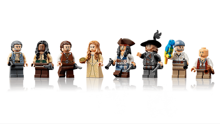 LEGO Icons Kaptein Jack Sparrows piratskip 10365