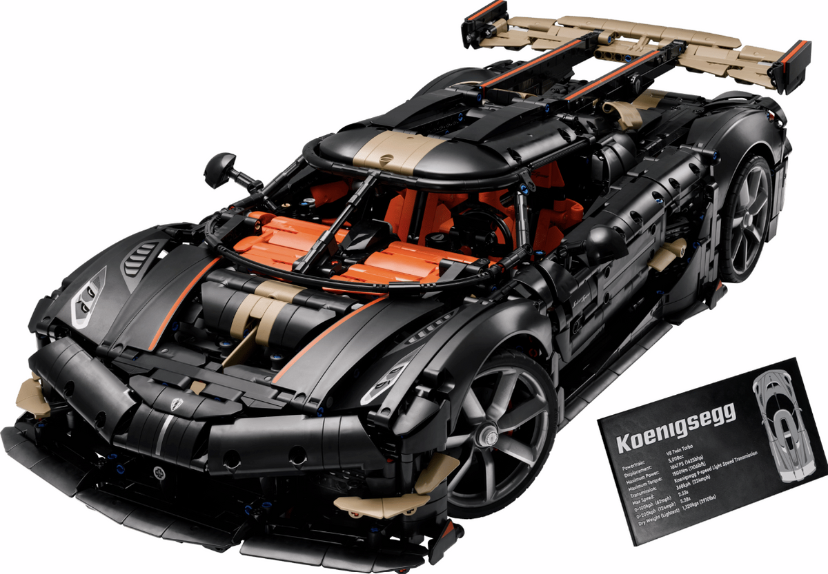 LEGO Technic Koenigsegg Sadair's Spear Megacar 42232